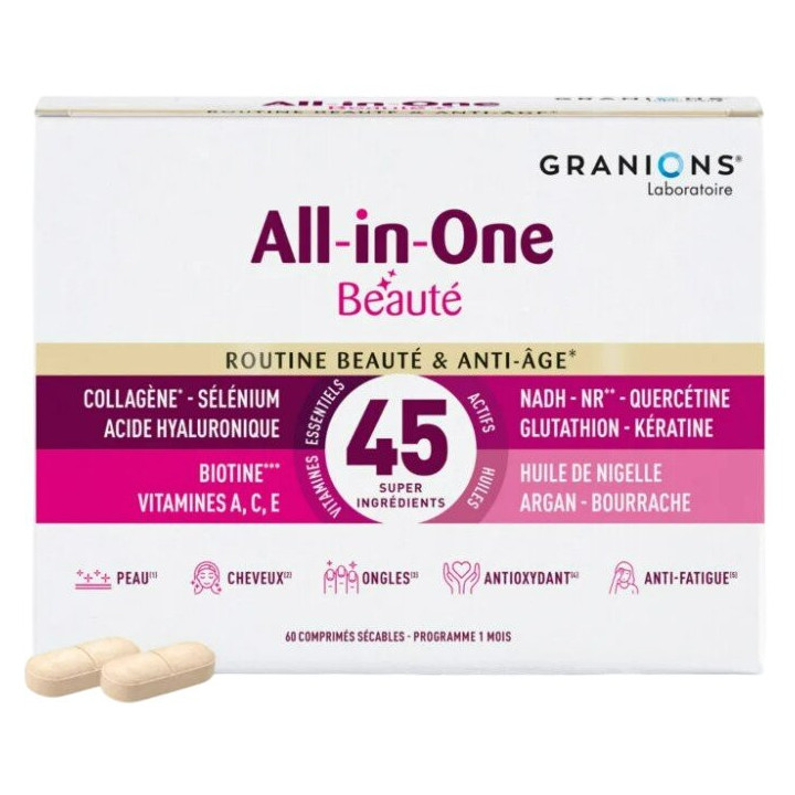 All-In-One Beauté x60cpr Granions – Granions – IllicoPharma