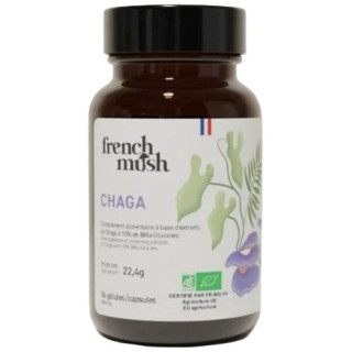 Chaga Bio x56 gélules – French Mush – IllicoPharma