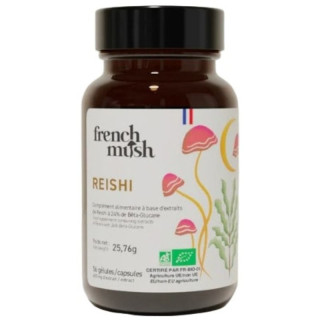 Reishi Bio x56 gélules – French Mush – IllicoPharma