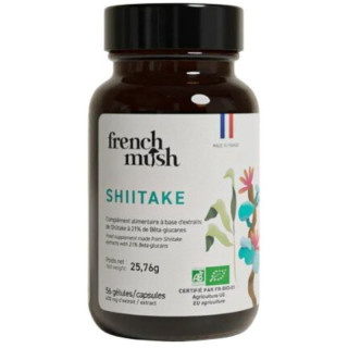 Shiitaké Bio x56 gélules – French Mush – IllicoPharma