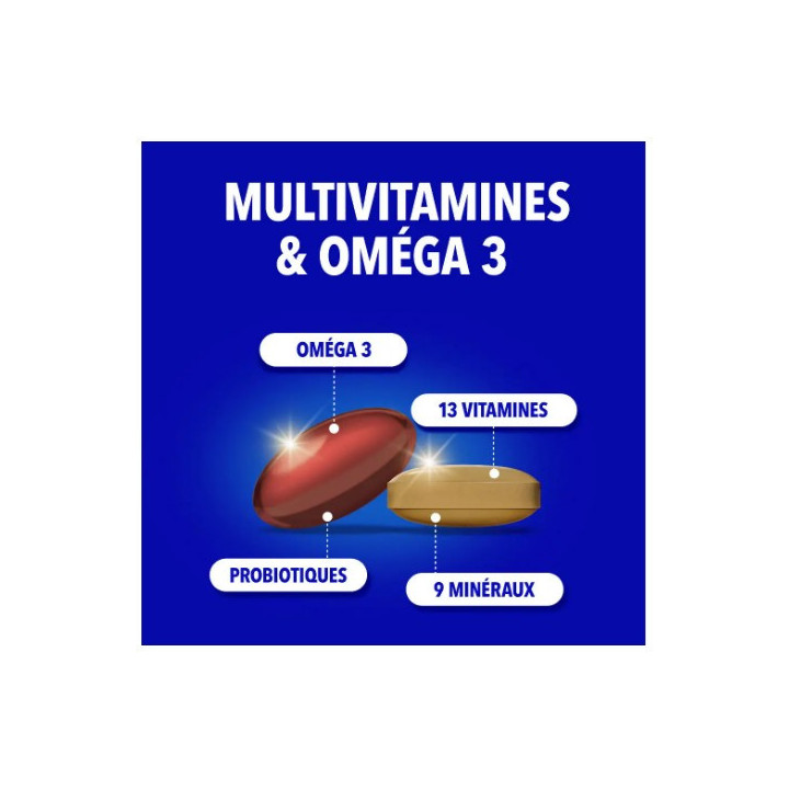 Bion 3 Multi & Oméga 3 x30cpr + 30caps – IllicoPharma