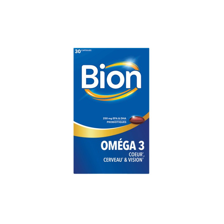 Bion Oméga 3 x30 capsules – IllicoPharma
