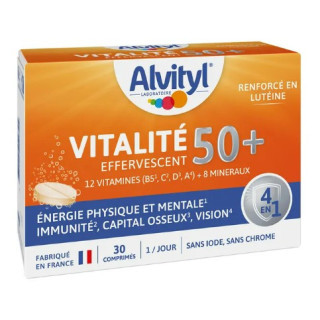 Alvityl Vitalité 50+ x30cpr effervescents – IllicoPharma