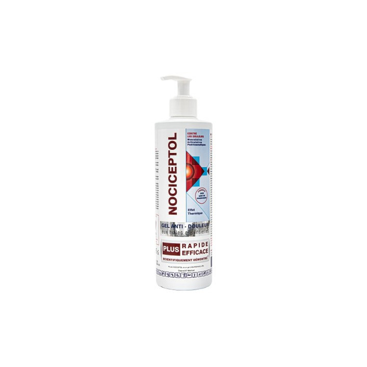 Nociceptol Gel Anti-Douleur aux Huiles Essentielles 500ml – Polidis – IllicoPharma