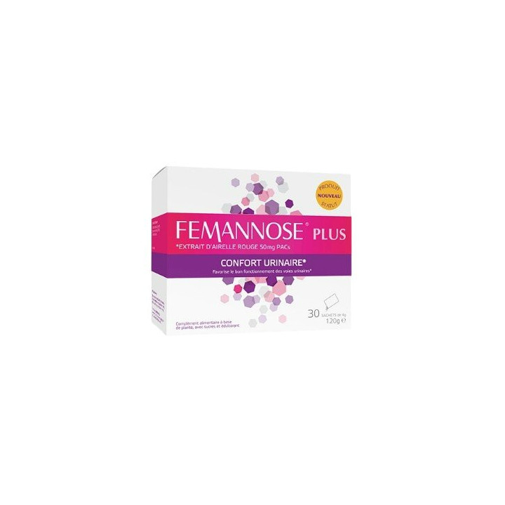 Femannose Plus Confort Urinaire x30 sachets - IllicoPharma