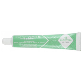 Superwhite Dentifrice Soin, Protection & Anti-Plaque Aloe Vera 75ml – IllicoPharma