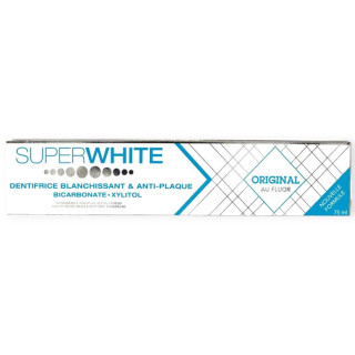 Superwhite Dentifrice Blanchissant & Anti-Plaque Original 75ml – IllicoPharma