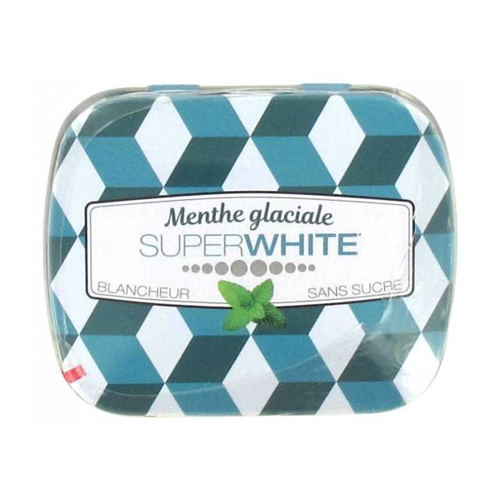 Superwhite Pastilles Menthe Glaciale x50  – IllicoPharma