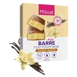 Ma Barre Hyperprotéinée Chocolat Vanille x6 Milical – IllicoPharma
