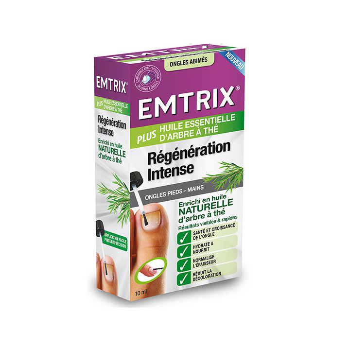 Emtrix Régénération Intense Ongles Abimés 10ml – IllicoPharma