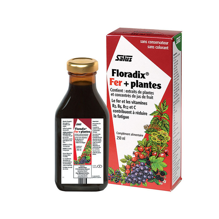 Salus Floradix Fer + Plantes 250ml – IllicoPharma