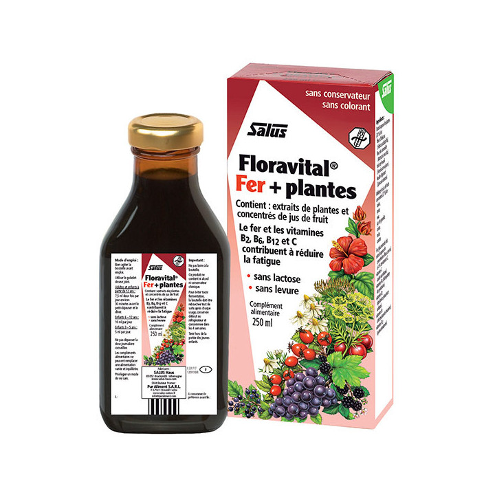 Salus Floravital Fer + Plantes 250ml – IllicoPharma