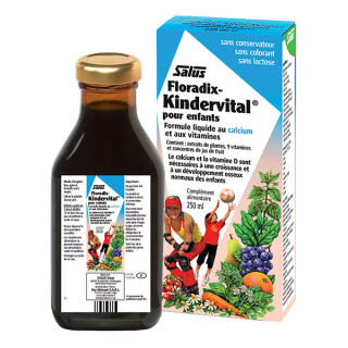 Salus Floradix Kindervital Pour Enfants 250ml - IllicoPharma
