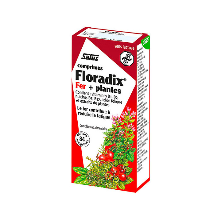 Salus Floradix Fer + Plantes x84cpr – IllicoPharma