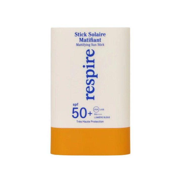 Stick Solaire Matifiante SPF50+ 15g - Respire - IllicoPharma