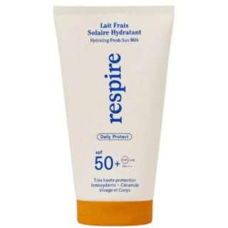 Lait Frais Solaire Hydratant SPF50+ 150ml - Respire - IllicoPharma