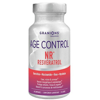 Age Control NR Resvératrol x60cpr - Granions – IllicoPharma
