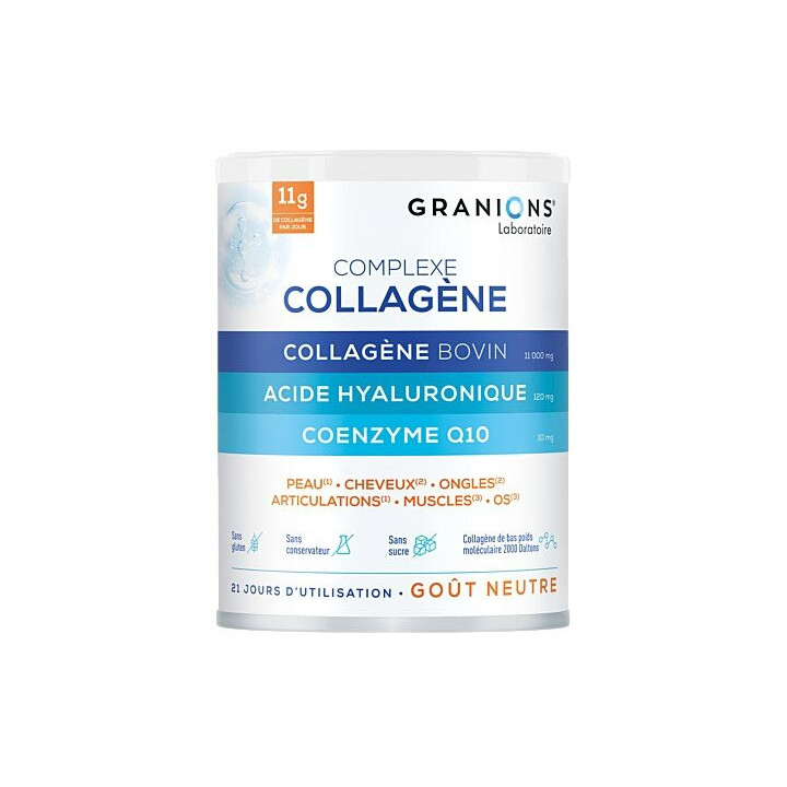 Complexe Collagène Bovin 242g - Granions - IllicoPharma