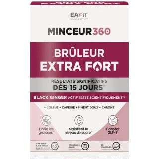 Minceur 360 Brûleur Extra Fort x60cpr - Eafit - IllicoPharma