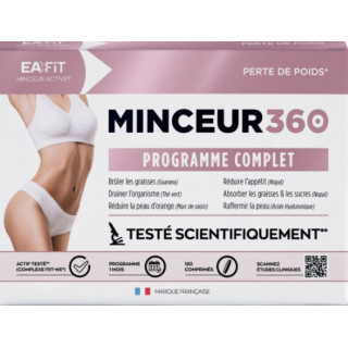 Minceur 360 Programme Complet x120cpr - Eafit - IllicoPharma