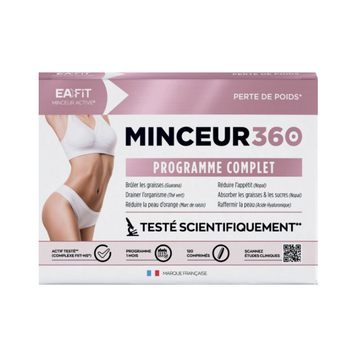 Minceur 360 Programme Complet x120cpr - Eafit - IllicoPharma