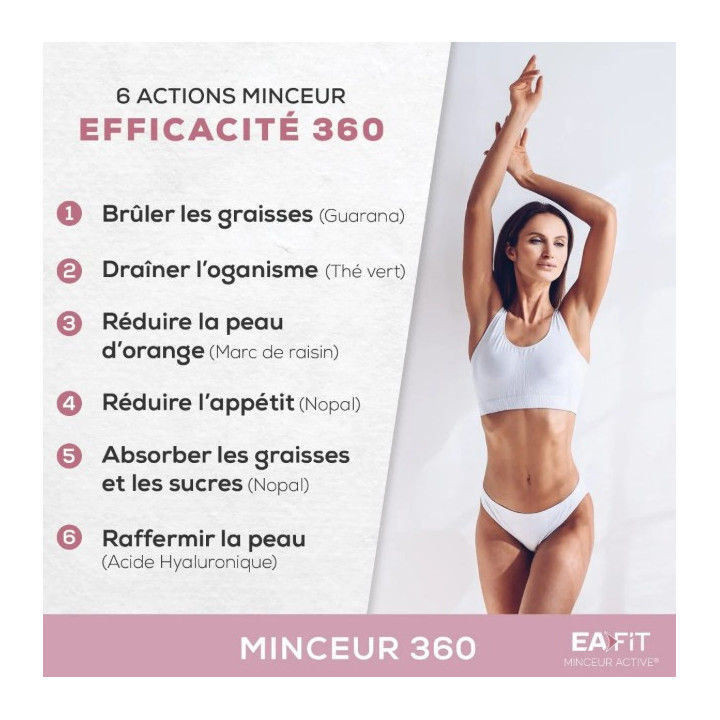 Minceur 360 Programme Complet x120cpr - Eafit - IllicoPharma