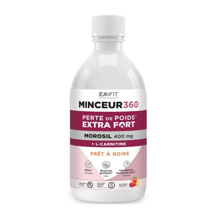 Minceur 360 Brûleur Extra Fort Morosil + L-Carnitine 500ml - Eafit - IllicoPharma