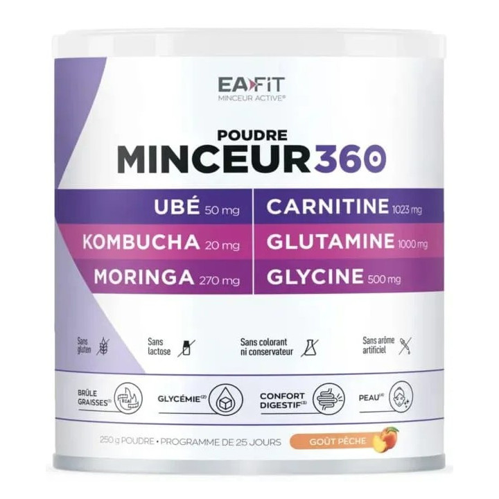 Minceur 360 Morosil Ubé Poudre 250g - Eafit - Pharmacie en ligne IllicoPharma