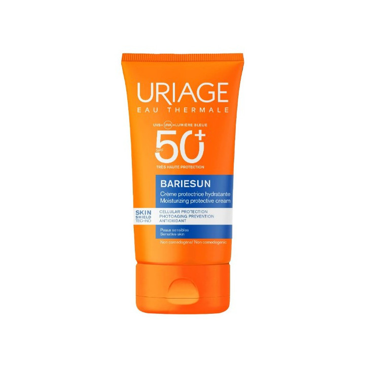 Bariésun Crème Protectrice Hydratante Sans Parfum SPF50+ 50ml - Uriage - IllicoPharma