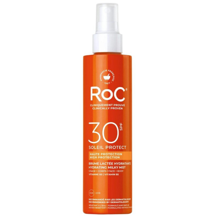 Soleil Protect Brume Lactée Hydratante SPF30 200ml - RoC - IllicoPharma