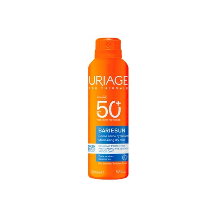 Bariésun Brume Sèche Hydratante SPF50+ 200ml - Uriage - En vente chez Illicopharma
