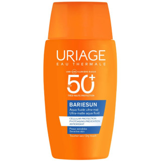 Bariésun Aqua Fluide Ultra-Mat SPF50+ 50ml - Uriage - IllicoPharma