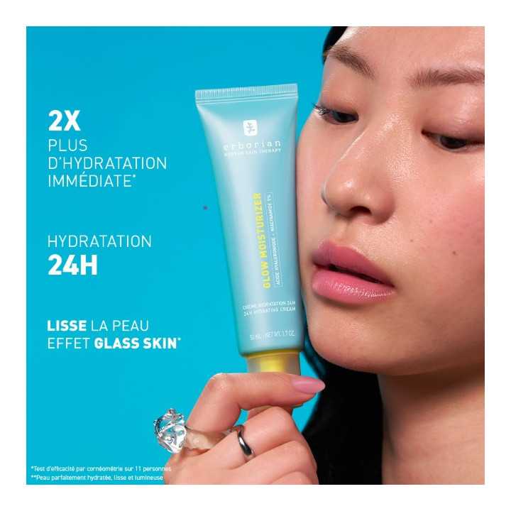 Glow Moisturizer 50ml - Erborian - IllicoPharma