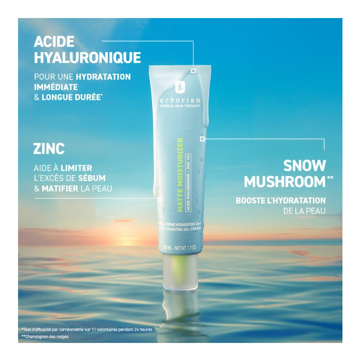 Matte Moisturizer 50ml - Erborian - IllicoPharma