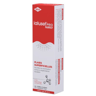 Ialuset Pro Family Plaies Superficielles 100g - IBSA Pharma - IllicoPharma