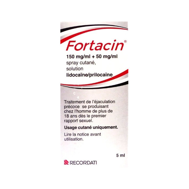 Fortacin Spray Cutané Contre l'Éjaculation Précoce 5ml – IllicoPharma