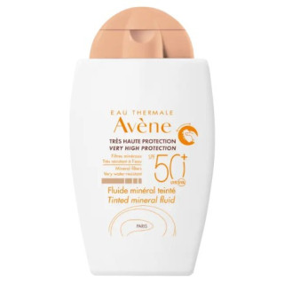 Fluide Solaire Minéral Teinté SPF50+ 40ml - Avène - IllicoPharma