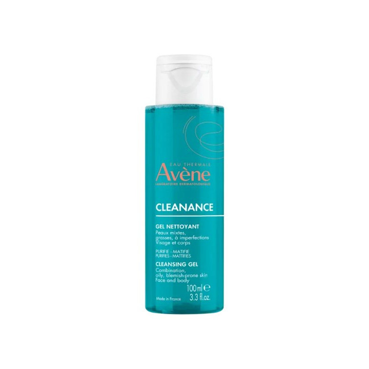 Cleanance Gel Nettoyant 100ml - Avène - Nettoyants, démaquillants - IllicoPharma