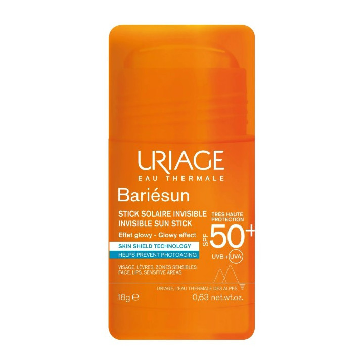 Bariésun Stick Solaire Invisible SPF50+ 18g - Uriage - IllicoPharma