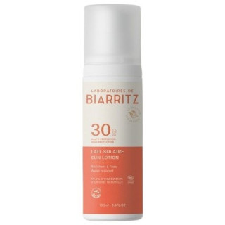 Lait Solaire SPF30 Bio 100ml - Laboratoires de Biarritz – IllicoPharma