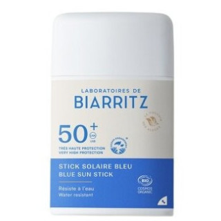 Stick Solaire Bleu SPF50+ Bio 12g - Laboratoires de Biarritz – IllicoPharma