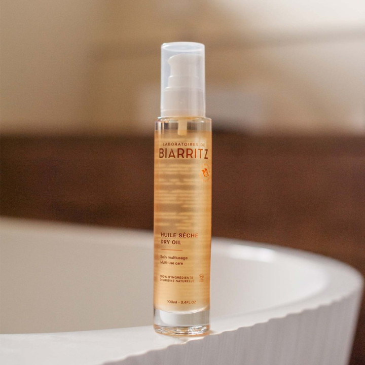 Huile Sèche Bio 100ml - Laboratoires de Biarritz – IllicoPharma