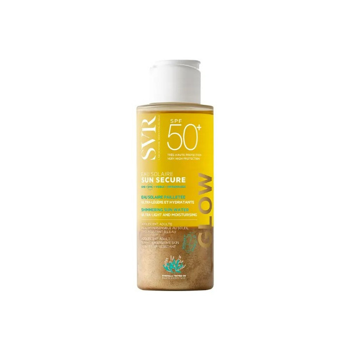 Sun Secure Eau Solaire Pailletée Glow SPF50+ 100ml - SVR - IllicoPharma