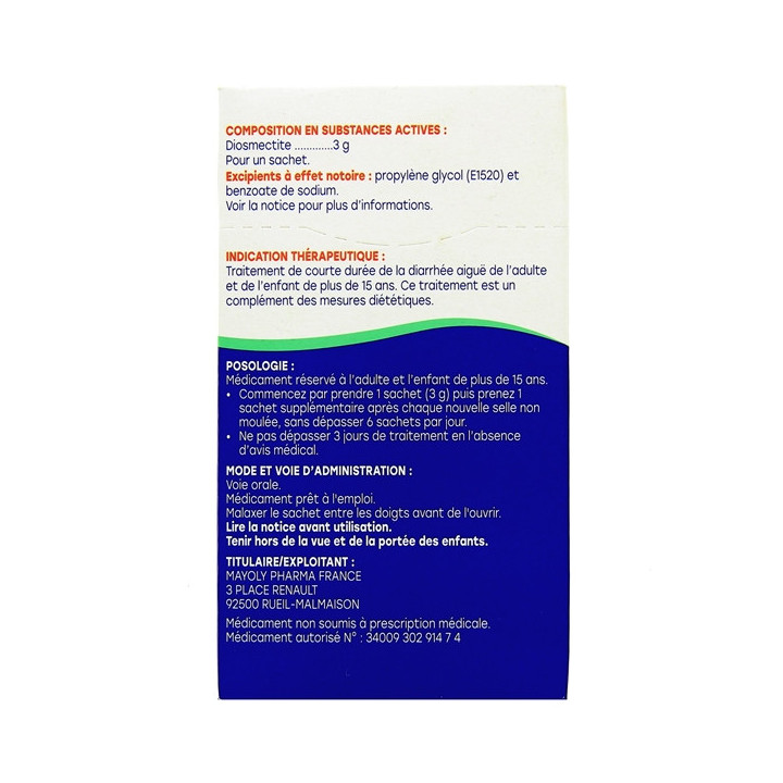 Smectalia Citron-Menthe x12 sachets - IllicoPharma