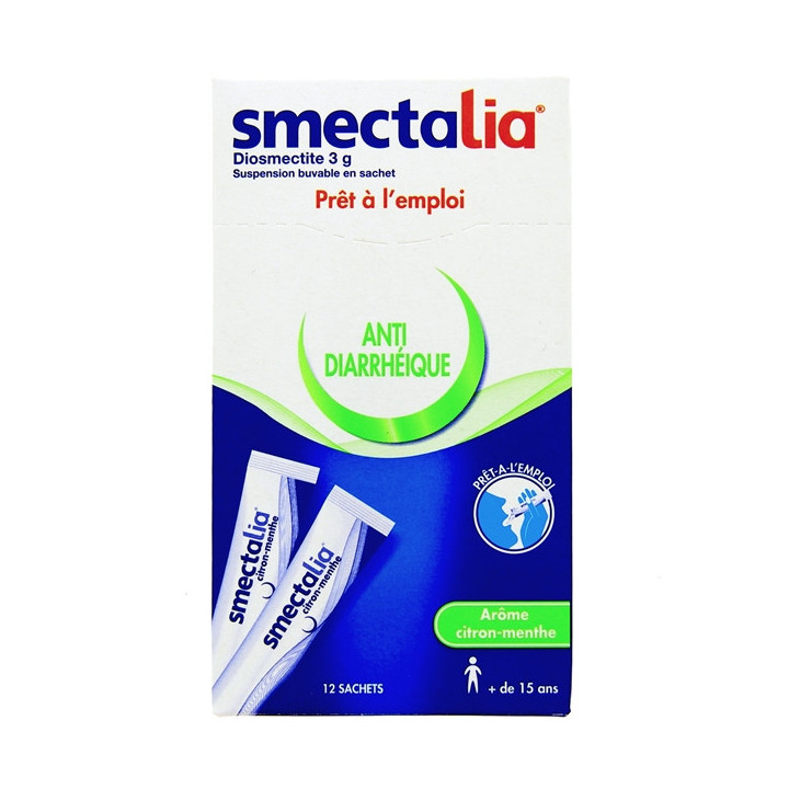 Smectalia Citron-Menthe x12 sachets - IllicoPharma