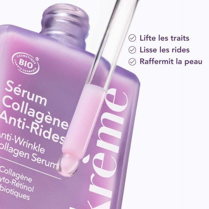 Sérum Collagène Anti-Rides Bio 30ml – Krème – IllicoPharma
