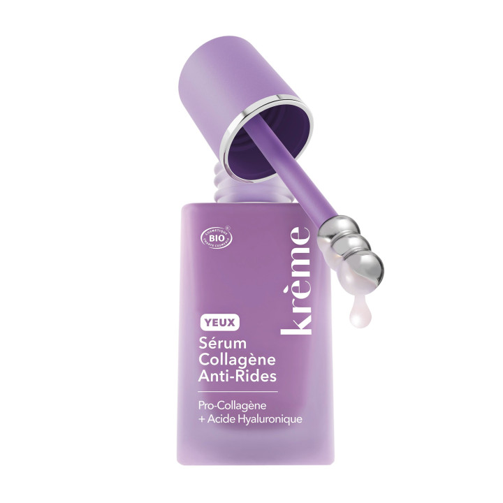 Sérum Yeux Collagène Anti-Rides Bio 15ml – Krème – IllicoPharma