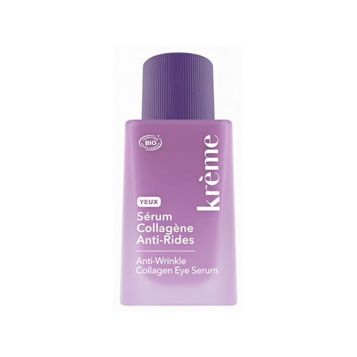Recharge Sérum Yeux Collagène Anti-Rides Bio 15ml – Krème – IllicoPharma