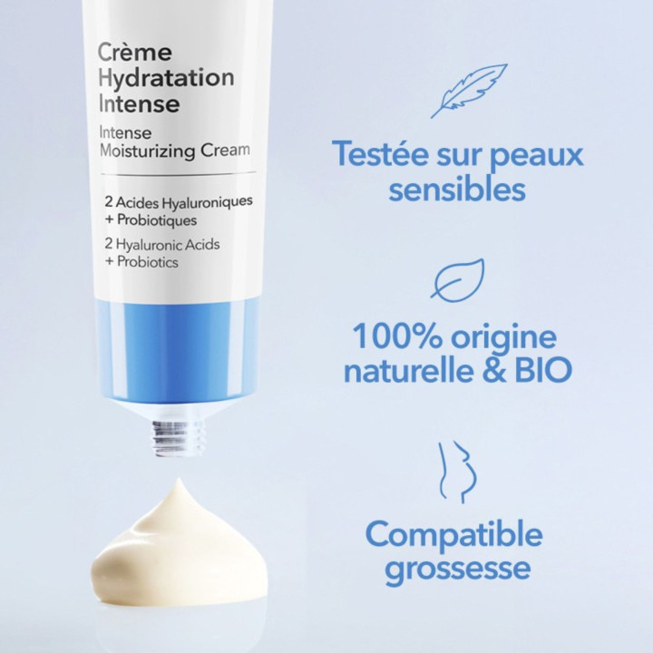 Crème Hydratation Intense Bio 50ml – Krème – IllicoPharma