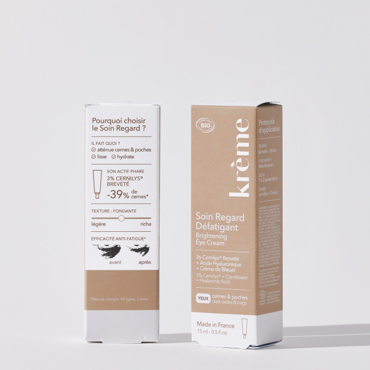 Soin Regard Défatigant Bio 15ml – Krème – IllicoPharma